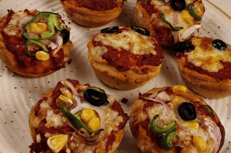 Instant Bite-Sized Pizzas